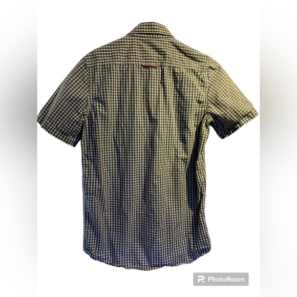 Superdry Checked Short Sleeve Shirt - Picture 2 of 4